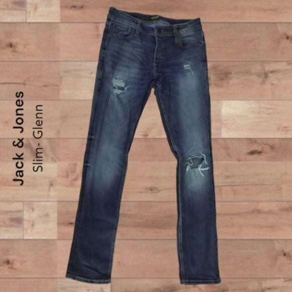JACK & JONES Special Edition Slim Glenn Intelligence JJ Original GE 14 Jeans - Picture 5 of 11